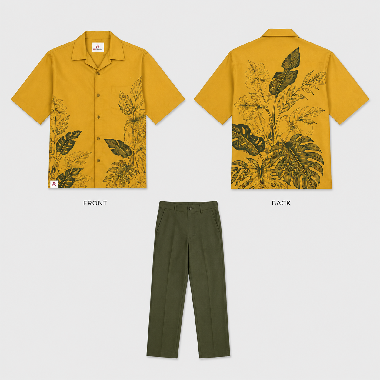 Red Fashion exclusive prestige native look